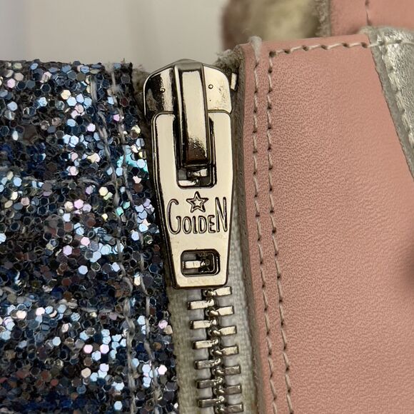 Golden Goose High Tops Hidden Wedge Sneakers 9-9.5 / 40 - Picture 9 of 9